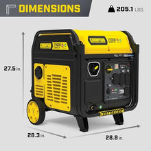 Champion 11,000-Watt Electric Start Dual Fuel Portable Inverter Generator