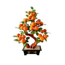 YXIANG56Q Fake Plants Tree Jade Bonsai for Office Desk Home Room Decor Feng Shui Wealth Bonsai Tree