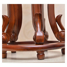 ZOCWJK Plant Stand Vase Display Stands Wooden Vase Base, Display Stand Flower Shelf Elm Flower Shelf Floor-Standing Living Room Shelf Chinese Antique Shelf,C