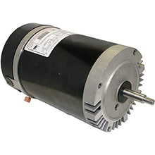 The Pool Supply Shop 3HP C Face Threaded Shaft Horizontal Pool Pump Northstar Motor Black