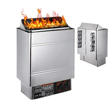 JYXYXSCP Sauna Heater Electric Sauna Stove Stainless Steel Dry Steam Bath Sauna Internal Control 200V-240V for Home Hotel Sauna Room (3KW)