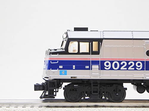 LIONEL TRAINS Amtrak Legacy Non-Powered Phase IV F40PH Cabbage Unit Baggage Cab Car #90229 O Gauge Silver