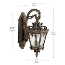 Kichler Tournai Outdoor Wall Light, Londonderry