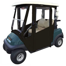 DOORWORKS GOLF CART ENCLOSURES Black Golf Cart Cover - EZGO RXV Vinyl Cart Cover, Swinging Hard Doors