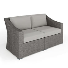 Martha Stewart Bedford Modular Patio Loveseat, Gray