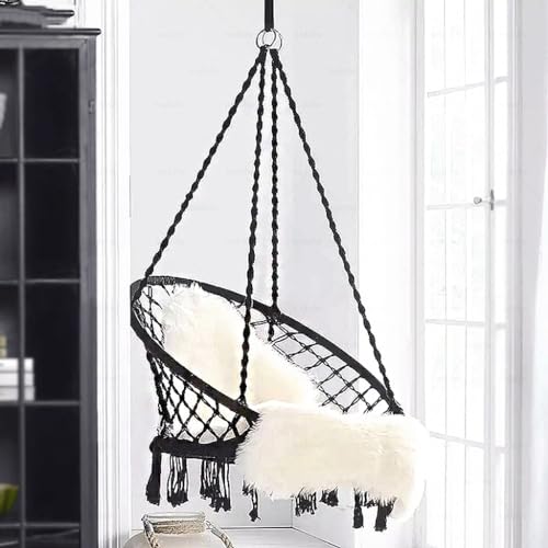 AFPSDLFJDLS Outdoor Hammock Chair Bohemia Hanging Indoor Balcony Garden Home Swing