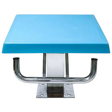 UHRLGHS Swimming Pool Diving Platform,Inclined Countertop Diving Boards,Non-Slip Competition Diving Platform,Pools Training Board,Stainless Steel Base,
