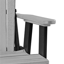American Furniture Classics Double Center Table Glider, Light Gray