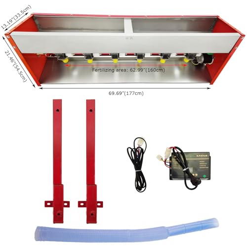 HayWHNKN Electric Broadcast Spreader 48V Adjustable Speed 176.37-220.46LBS