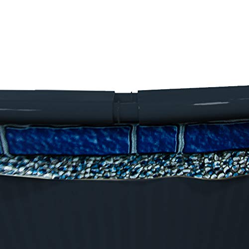 Lake Effect Pools Metropolitan Oval Above-Ground Swimming Pool 52" | Blue