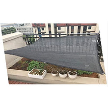 Black Polyethylene Shade Sail 6x7m for Car Balcony Pool Fish Pond & Umbrella - UV Resistant Outdoor Canopy Cover in 49 Sizes - Sun Protection for Gardens