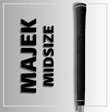 Majek 200 pcs - Tour Pro Soft Black Midsize Golf Grips