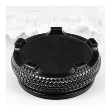 LUYOUBOZHU Vase Stand Black Relief Sculpture Pedestal Display, Flowerpot Vase House Plant Accessories Decor Base(Small)
