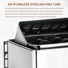 Electirc Sauna Heaters, 3KW-9KW Stainless Steel Electric Sauna Heating Stove with External Controller,Timer: 0-180 Min,Temperature: 0-110℃,for Home (6kw)