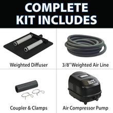 CrystalClear KoiAir 1 Complete Pond Aeration Kit for Koi & Fish Ponds