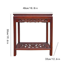 BABETT Bonsai Pedestal Vase Pedestal Stands Potted Bonsai Stand Wooden Vase Base Display Stand Fish Tank Stand Living Room Indoor Balcony Flower Stand Small Table Planter Stand Plant Holder