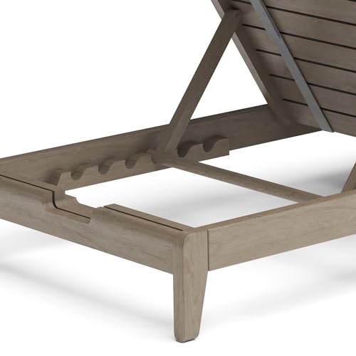 Homestyles Sustain Outdoor Chaise Lounge Gray