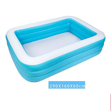 Full-Sized Inflatable Lounge Pool Independent Layered Airbag Height Adjustable Air Swimming Pool Water Party Outdoor Garden Backyard Backyard Wat