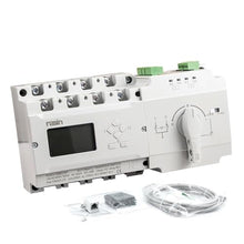 RDS3-125D/4P Radin ATS Generator Dual Power Automatic Transfer Switch with Control Panel Circuit Breaker 63A 100A 125A C/D Types (Color : 125C with Accessory)
