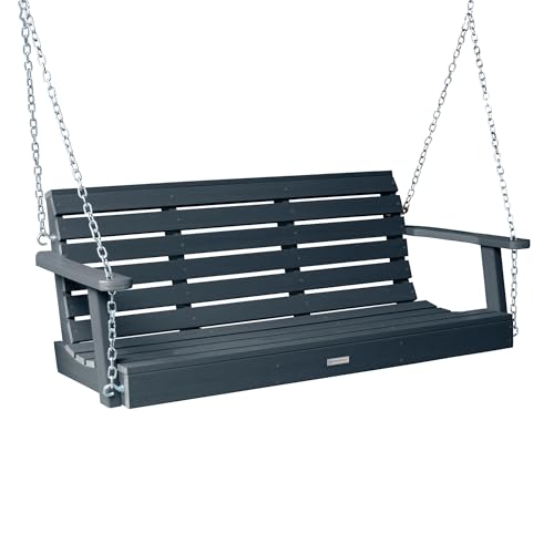 Highwood Weatherly Porch Swing 5 Feet, Federal Blue