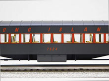 Generic Long Island Railroad 72' Passenger Coach 2 Pack #1 O Gauge Gray