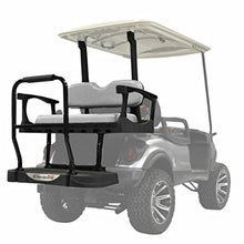 MADJAX Genesis 250 Steel Golf Cart Rear Flip Seat Kit for Yamaha G29/Drive 2007-2016 Grey