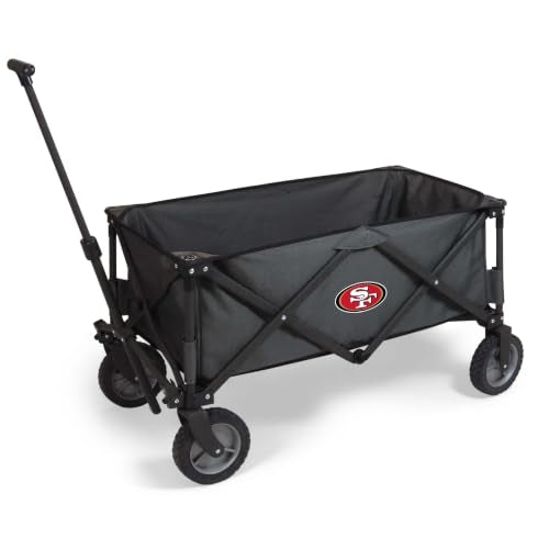 NFL San Francisco 49ers Digital Print Adventure Wagon, One Size, Dark Grey/Black