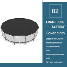 TYYMSMK Round Frame Swimming Pool Set, 3.05m X 76cm, Holds Up to 4678 litres, Perfect for Family Entertainment