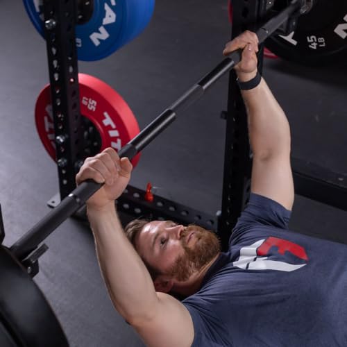 Titan Fitness Olympic Power Barbell Black