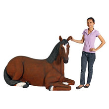 Design Toscano Resting Life Size Quarter Horse Filly Statue Full Color