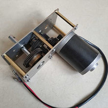 OLONETO 120W 24V Permanent Magnet DC Generator Hand Generator High Power Generator + Gearbox + Hand Generator 3550rpm DC Speed-up Gearbox Can Charge The Battery
