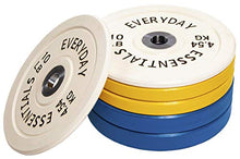 Signature Fitness Olympic Bumper Plate Weight Plates 160LB Set Color Coded