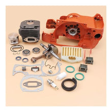WZFBEMPJS Housing Crankcase Cylinder Piston Crankshaft Kit Fit for 372 365 362 371 Chainsaw Chain Saws Spare Parts 50MM