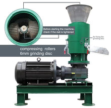 TECHTONGDA Wood Pellet Machine Press Pelletizer Green