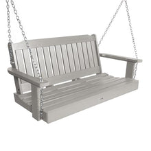 Highwood Lehigh Porch Swing, 4 Feet, Harbor Gray