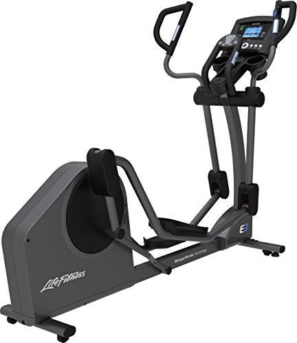 Life Fitness E3 Cross Trainer Elliptical Exercise Machine with Go Console Titanium