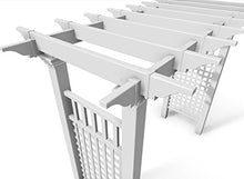 Vita Fairfield Grande Vinyl Arbor 111"x86" White