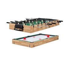 Fast Furnishings 10-in-1 Combo Game Room Table Set Brown