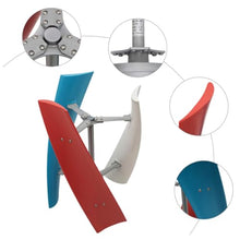 HUIZHITENGDA Portable Wind Power Generator Kit, 12000W Vertical Wind Turbine Wind Generators for Home Use Turbine Generator (12V-220V),220V