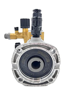 Annovi Reverberi RXV25G30D-EZ 3/4" D Version Hollow Shaft Replacement Pump 3000 PSI, 2.5 GPM, 3400 RPM Easy Start Valve Thermal Relief Valve Detergent Outlet Adjustable Unloader Triplex Plunger Pump