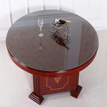 Pealihuy Transparent Outdoor Patio Round Glass Table Top 40cm 50cm 60cm 80cm Tempered Glass Table Top with Rounded Edge, for Kitchen Dining Tables Or Coffee Table(70cm(28 in))