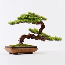 Artificial Bonsai Artificial Plants Bonsai Tree Indoor Wood Welcoming Pine Bonsai Zen Decorative Bonsai with Ceramic Pots Living Room Corridor Decor for Home Office