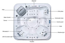 Comfort Hot Tubs Hot Tub Spa 5-6 Person 51 Jets LED Lights & More