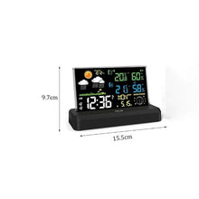 ABS Multi-Functional Color Screen Indoor Outdoor Temperature Humidity Mete