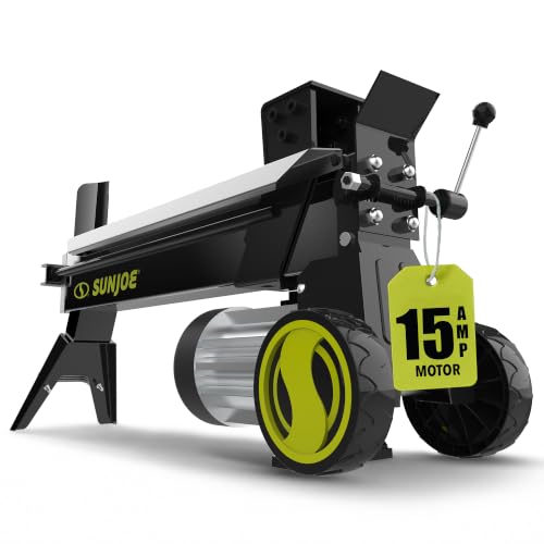 Sun Joe LJ602E 5-Ton 15 Am Electric Log Splitter w/Hydraulic Ram