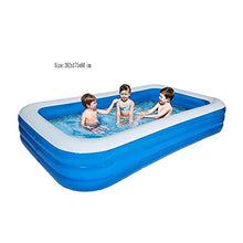 Inflatable Pool for Adults Family Pool Party Thickened Abrasion Resistant Family Inflatable Pool 1-6 People Use Backyard Water Party