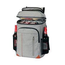 TBNLASS Double-Layer Insulation Backpack Large-Capacity Outdoor Picnic Bag Beer Bottle Opener Trolley Ice(E)