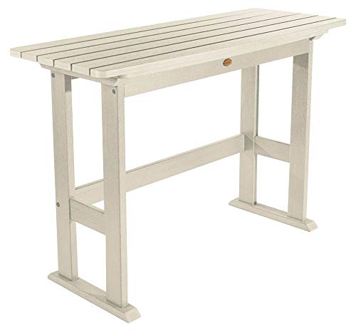 highwood Lehigh Counter Height Balcony Table, Whitewash