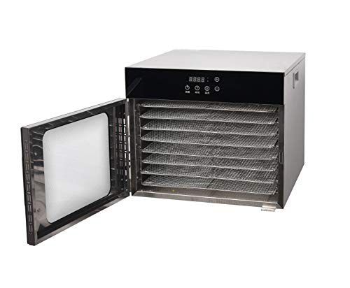 Kolice Commercial 8-Layer Food Dehydrator with Digital Control