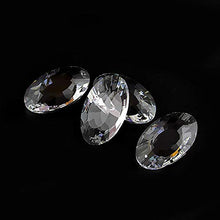 Chandelier Crytal Lucky Clear Earring Crystal Prisms Pendant For Chandelier Parts 38-100mm Lighting Suncatcher Hanging Decorative Home - (Color: 50mm200pcs)